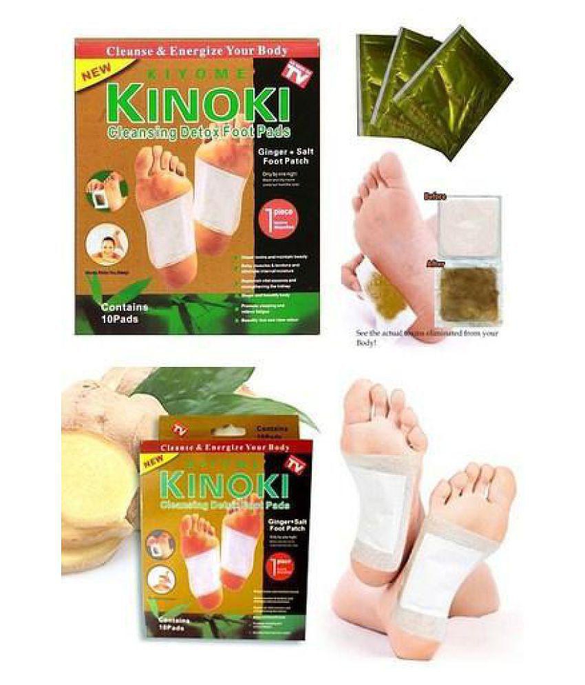 sarte textile - KINOKI Cleansing Toxins Remover Detox Foot Patches Adhesive Pads Kit (Free Size)