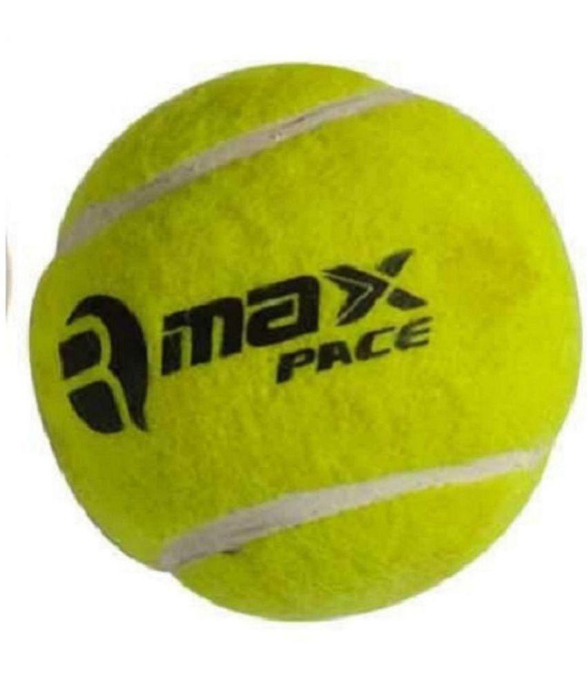 Rmax - Green Rubber Cricket Ball ( Pack of 1 ) - L(Men)