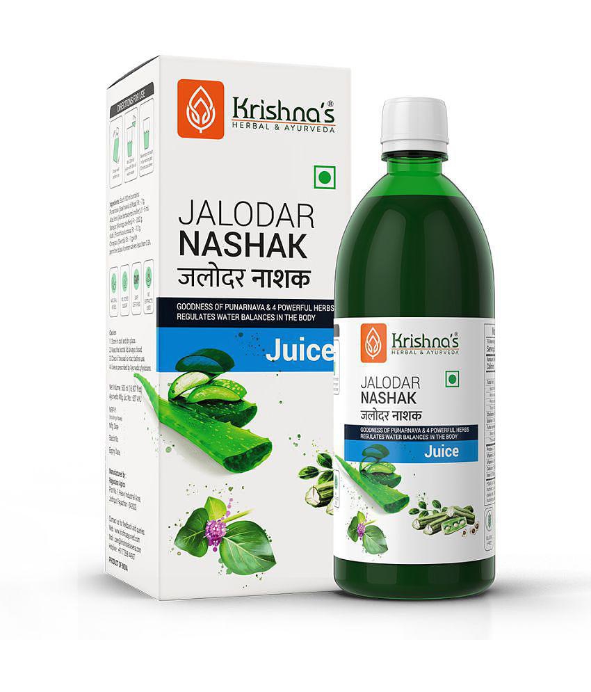 Krishna's Herbal & Ayurveda Jalodar Nashak Juice 500ml ( Pack of 2 )