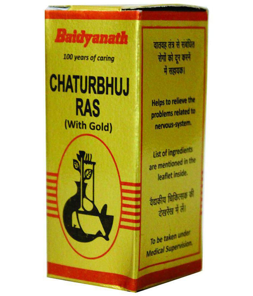 Baidyanath Chaturbhuj Ras Say Tablet 5 no.s Pack Of 1