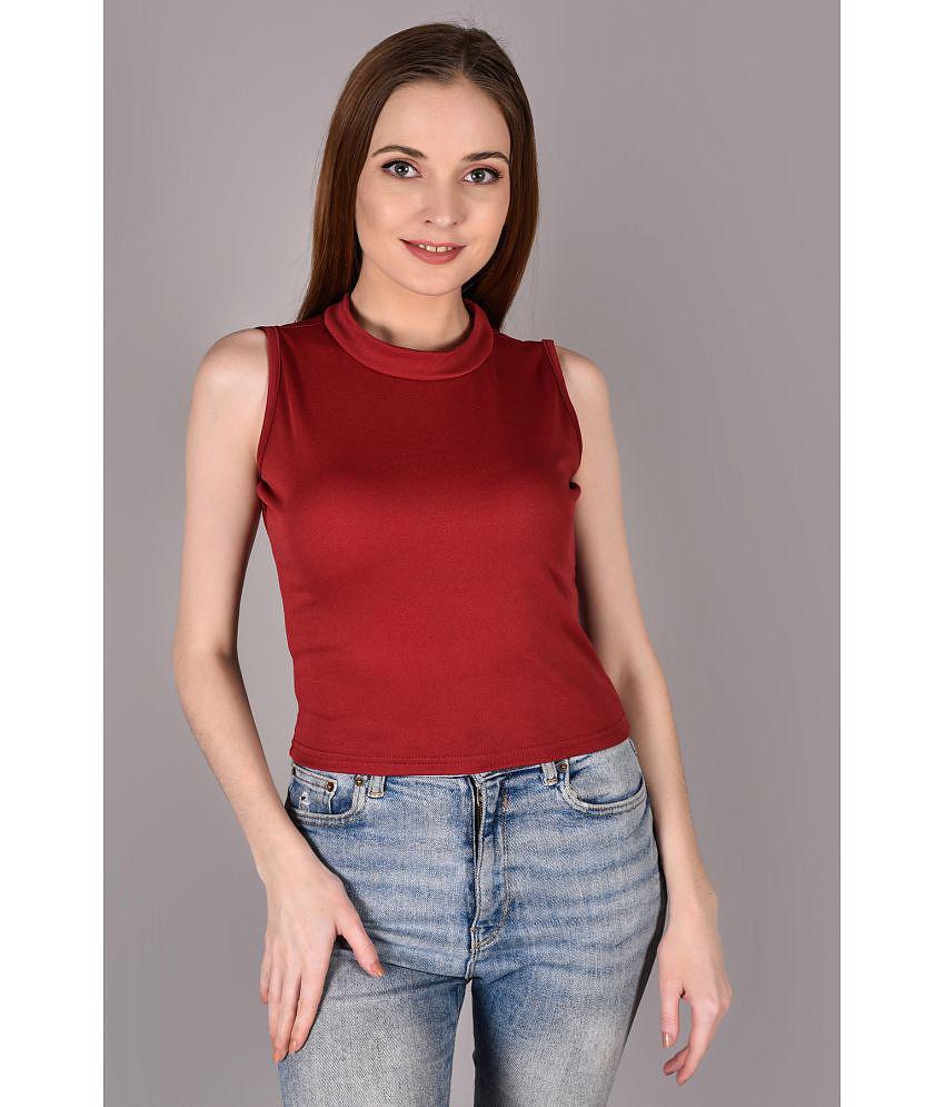 Elegant Women Fabric Falcon - Multi Color Polyester Women's Tank Top ( Pack of 2 ) - None 2025 a