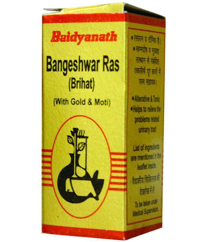 Baidyanath Bangeshwar Ras Brihat  Tablet 10 no.s Pack Of 1