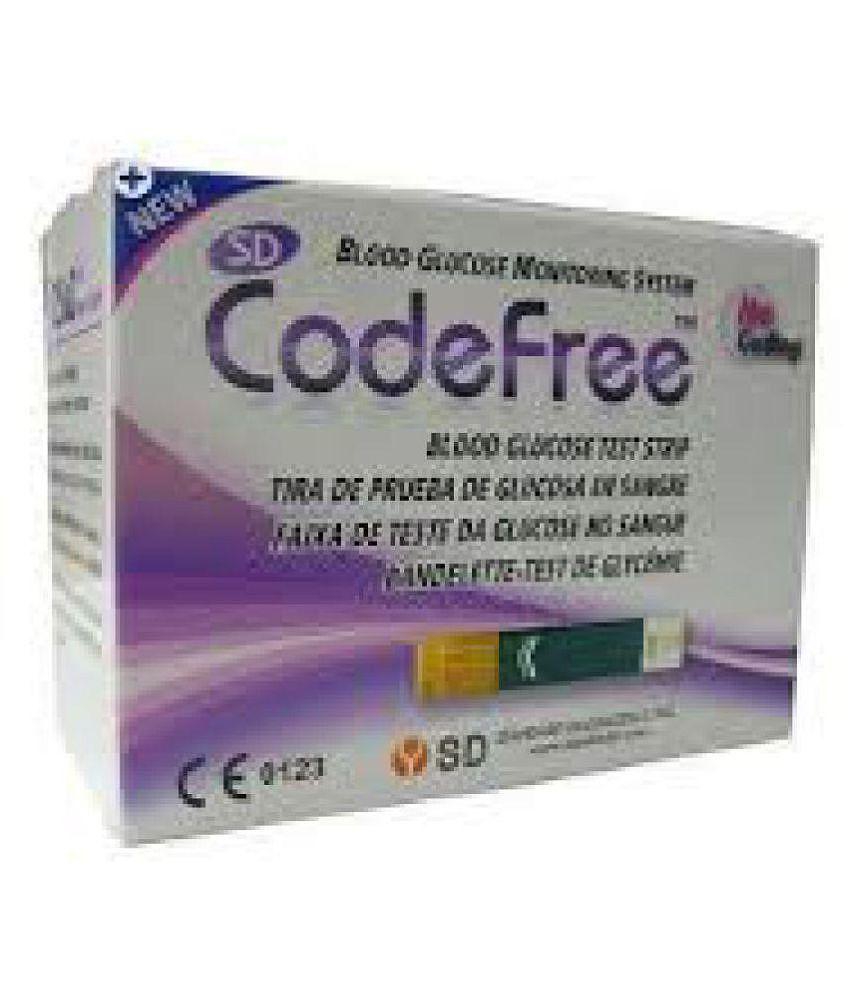 SD Biosensor SD Codefree Glucometer Strips Codefree Expiry March 2024