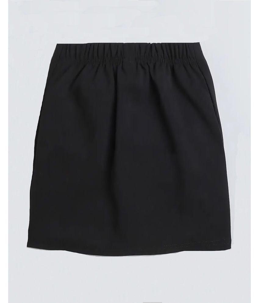Latest Men Addyvero - Black Cotton Blend Girls Straight Skirt ( Pack of 1 ) - None 2025 at ShopC