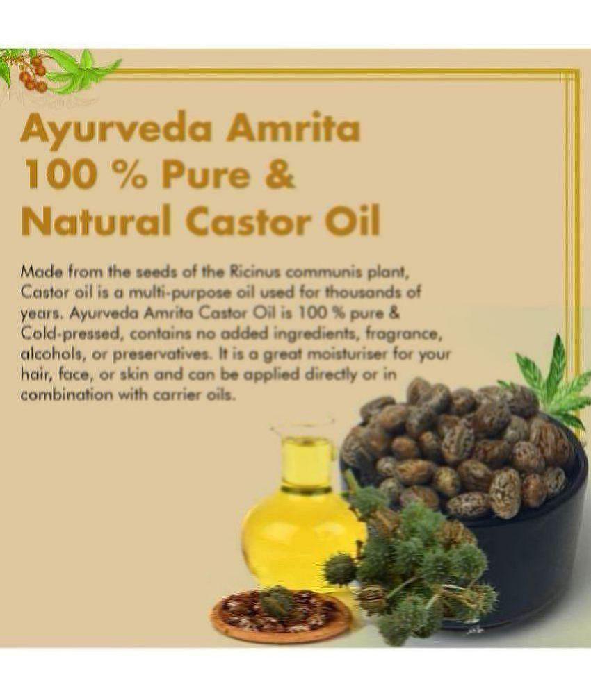 Ayurveda Amrita - Anti Hair Fall Castor Oil 100 ml ( Pack of 1 )