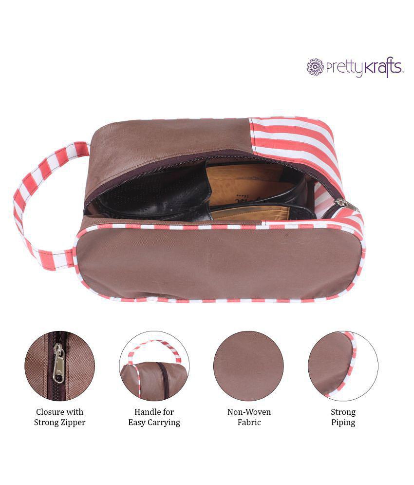 Exclusive Men PrettyKrafts Non-Woven Storage Bag & Trunk - Peach Puff 2025 at ShopCircuit | ONDC