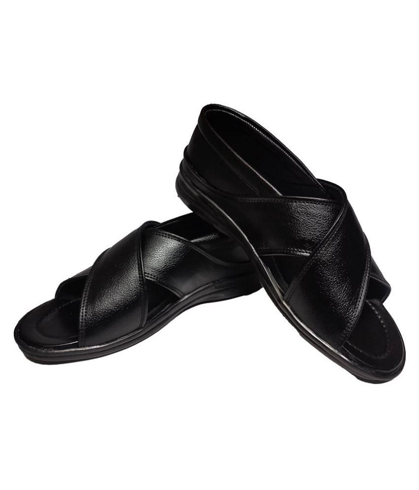 Premium Men RAGE GAZE - Black  Men's Sandals - 6 2025 at ShopCircuit | ONDC