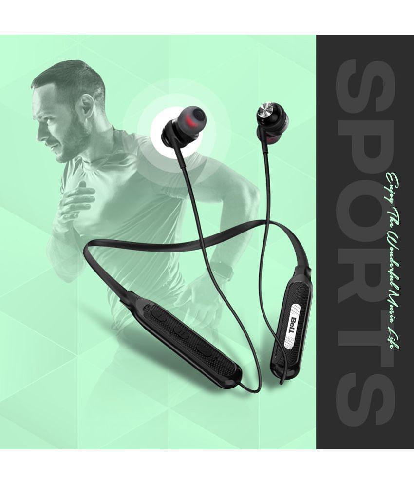 Bell  BLBHS 145  Bluetooth Bluetooth Earphone In Ear Powerfull Bass Black