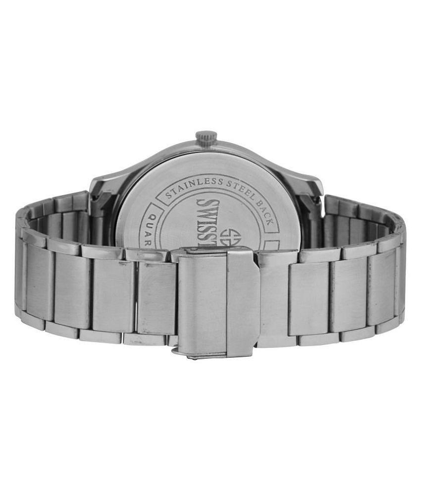 Swisstyle - Silver Metal Analog Men's Watch