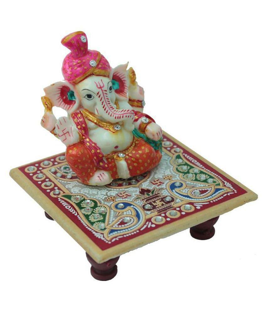 RK GLOBAL KSG - Marble Religious Showpiece (Pack of 1)