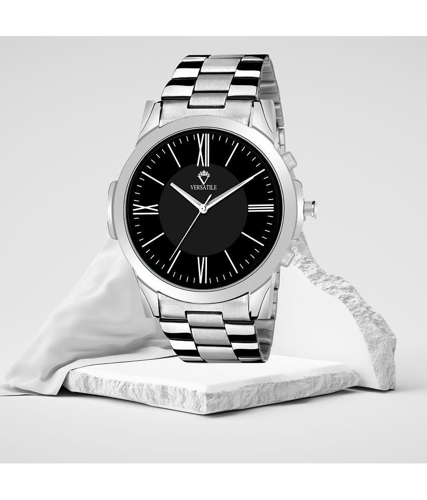 Versatile - Silver Stainless Steel Analog Men's Watch