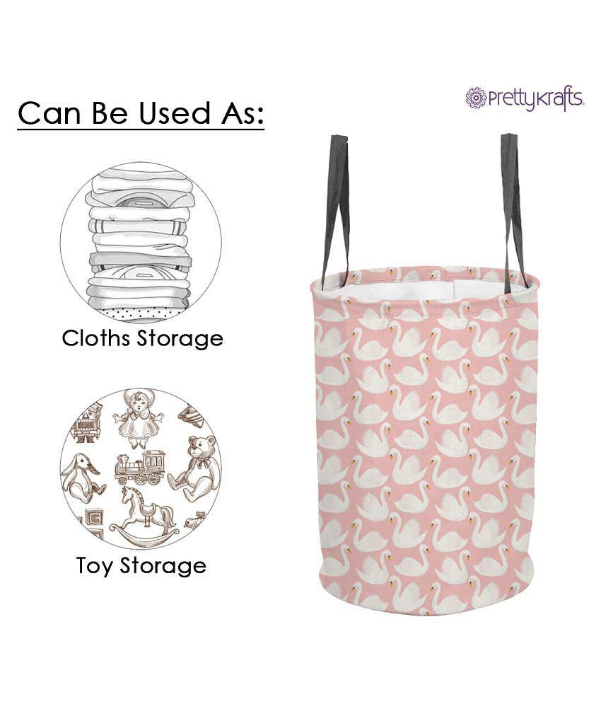 Exclusive Men PrettyKrafts Non-Woven Laundry Bag - Peach Puff 2025 at ShopCircuit | ONDC