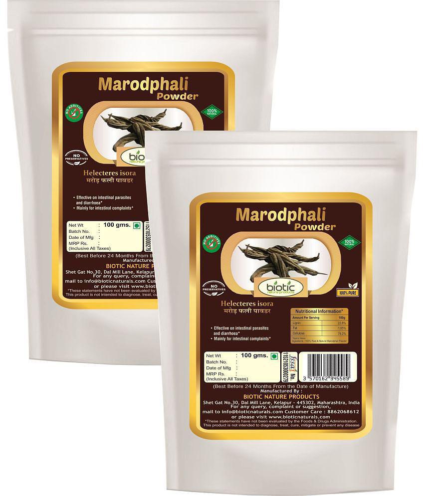 Biotic Marood Fali Powder / Marod phali Powder 200 gm Pack of 2