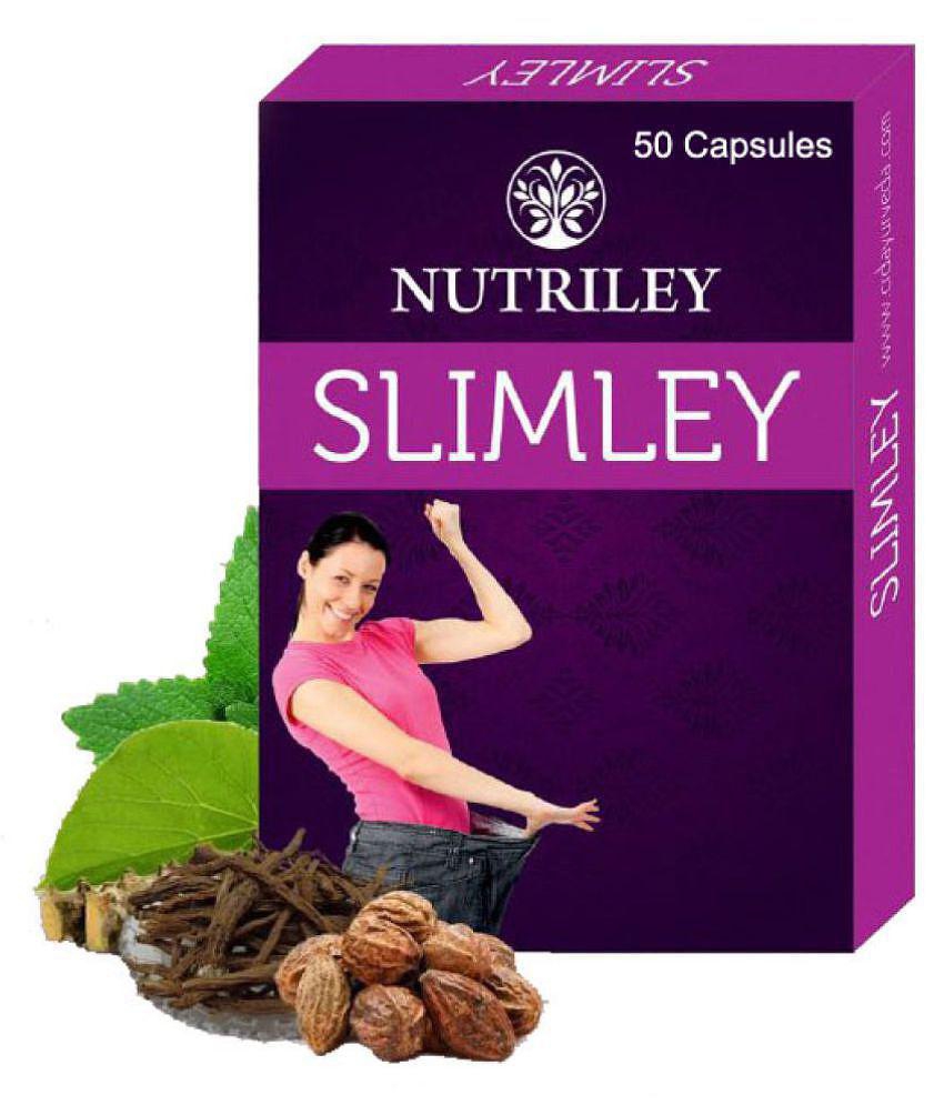 Nutriley Weight Loss Capsule for Slim Body & Belly Fat 50 gm Fat Burner Capsule