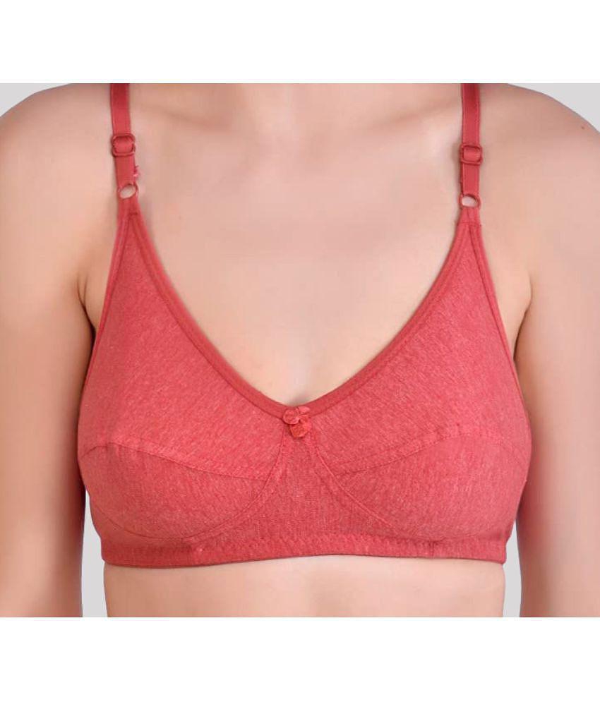 Latest Men Kiran Enterprises - Multicolor Cotton Non Padded Women's Everyday Bra ( Pack of 3 ) -