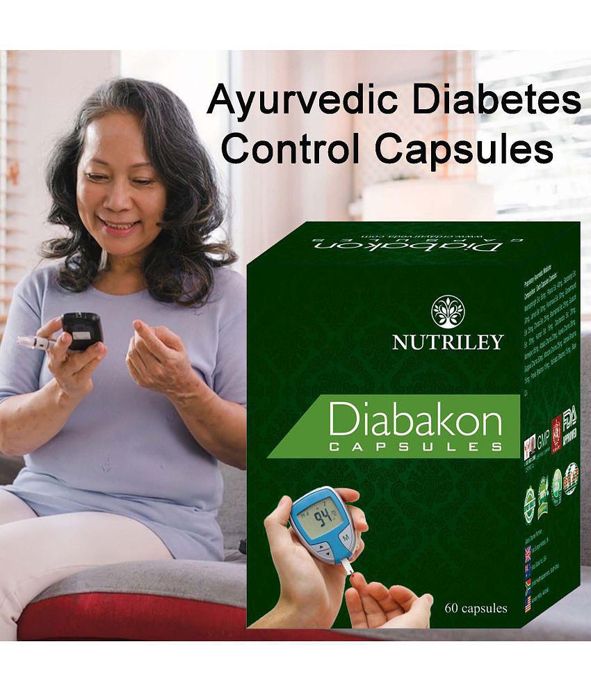 Nutriley Diabetes Control, Diabetic Care Capsule 60 gm Pack Of 1