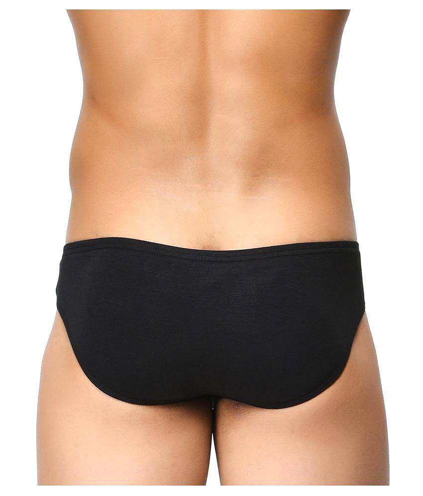 Affordable Men BASIICS By La Intimo - Multicolor Cotton Mens Briefs ( Pack of 2 ) - M 2025 at Sh