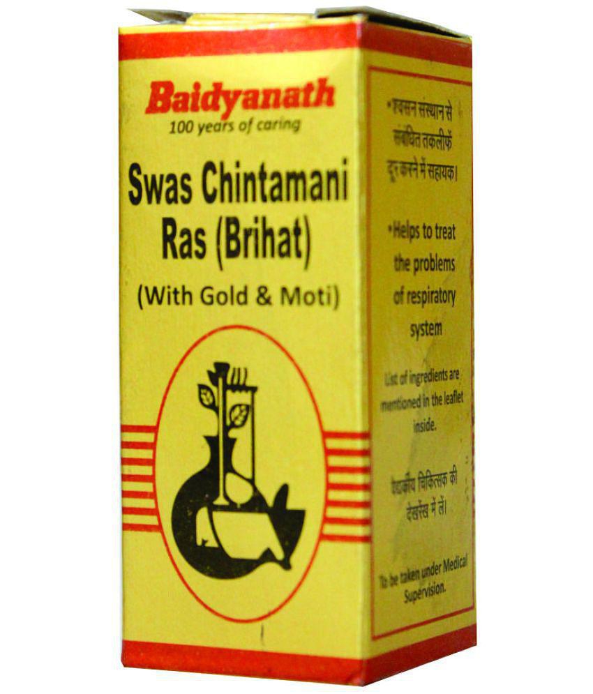 Baidyanath Swas Chintamani Ras Tablet 25 no.s Pack Of 1