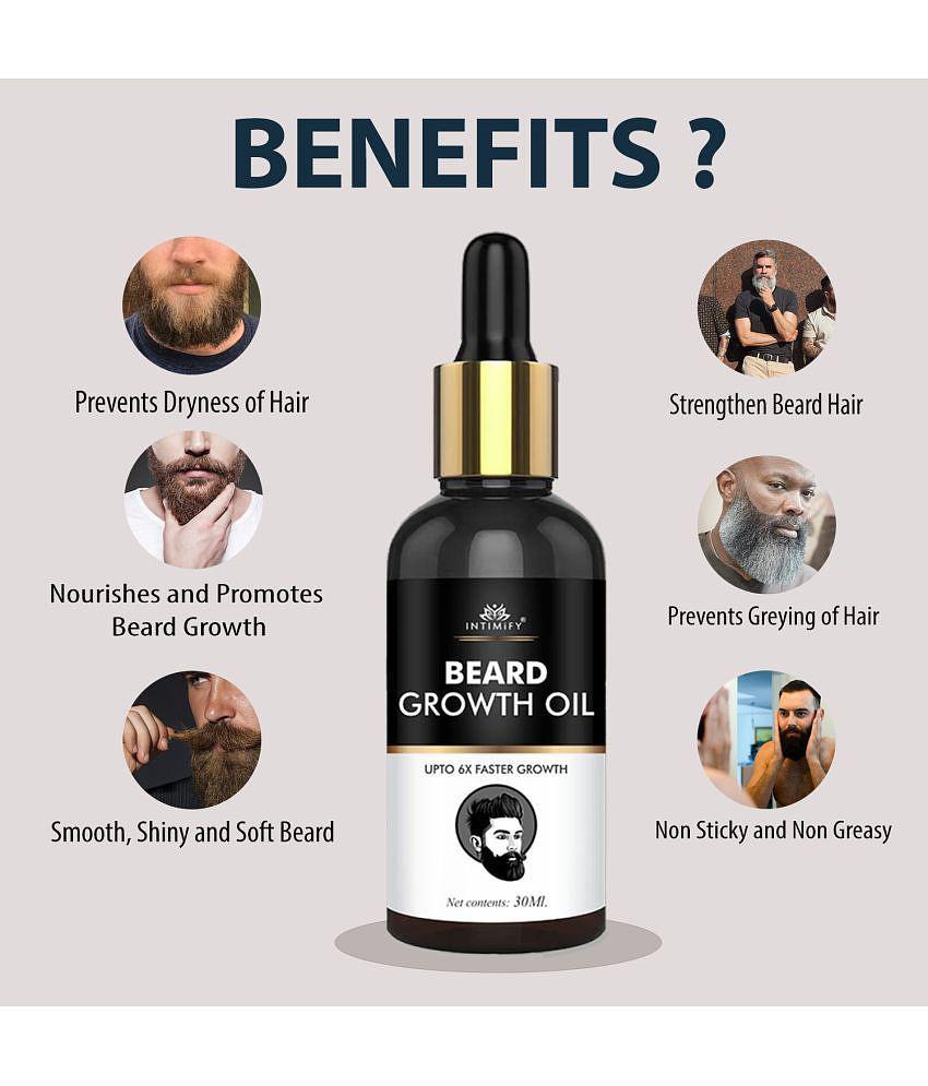 Intimify Beard Growth Oil, beard growth, beard growth oil, hair beard oil, moustache growth oil, 30 ml