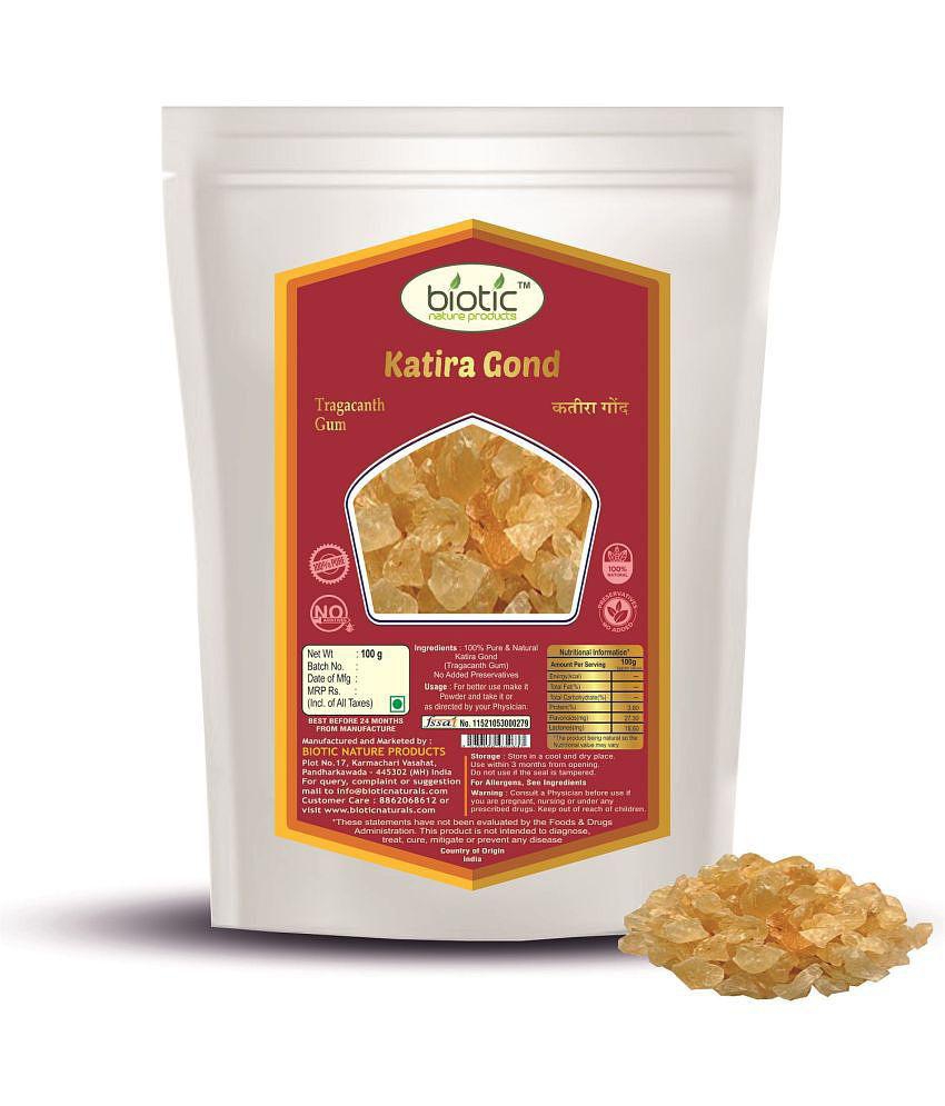 Biotic Pure Gond Katira Original - Katira Gondh 100 gm