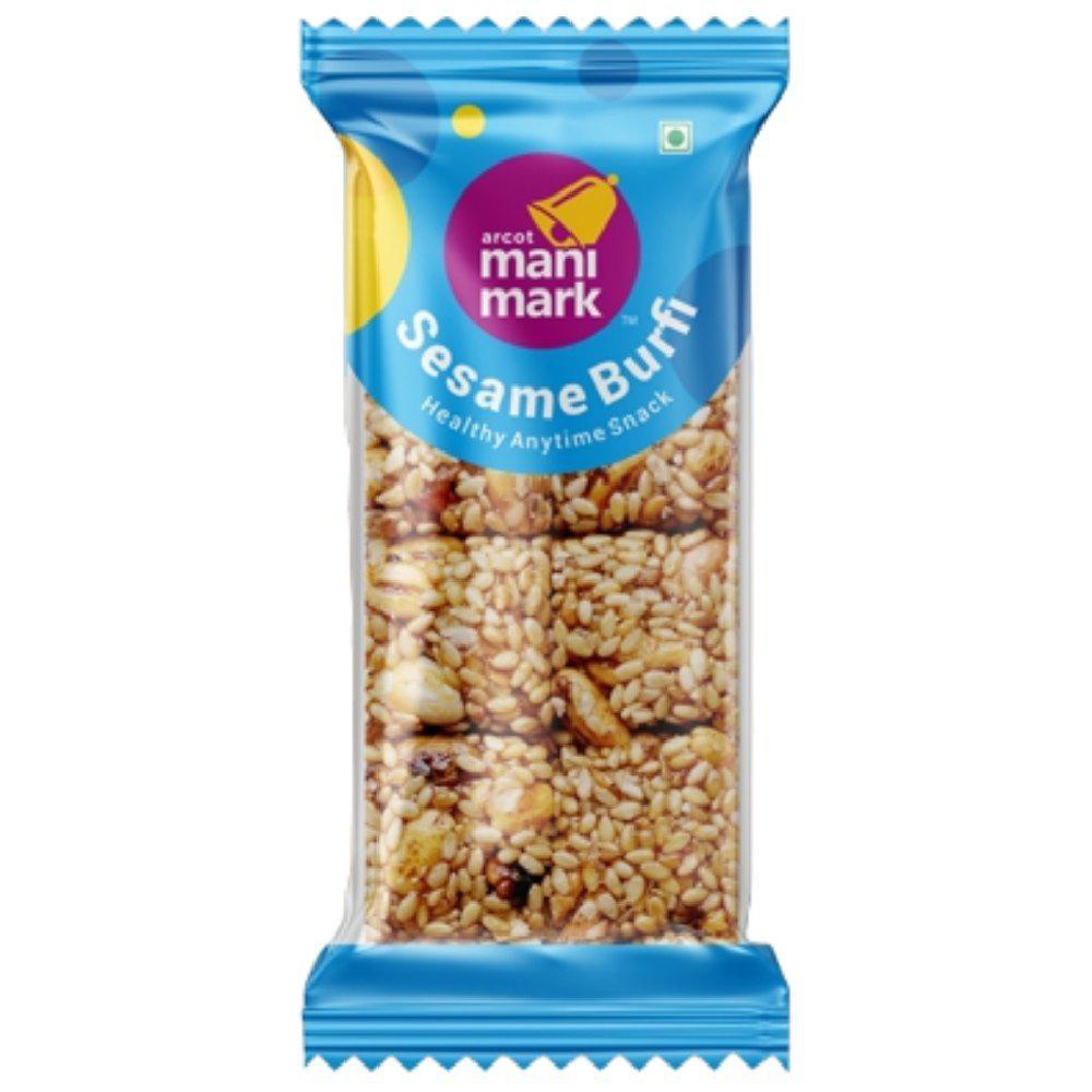 MANI MARK SESAME BURFI WHITE 70GM