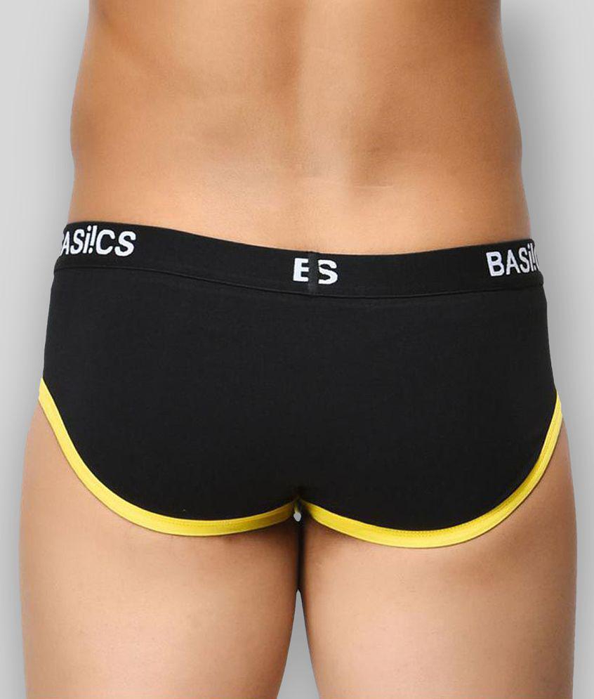 Premium Men BASIICS By La Intimo - Multicolor Cotton Blend Men's Briefs ( Pack of 1 ) - XL 2025 