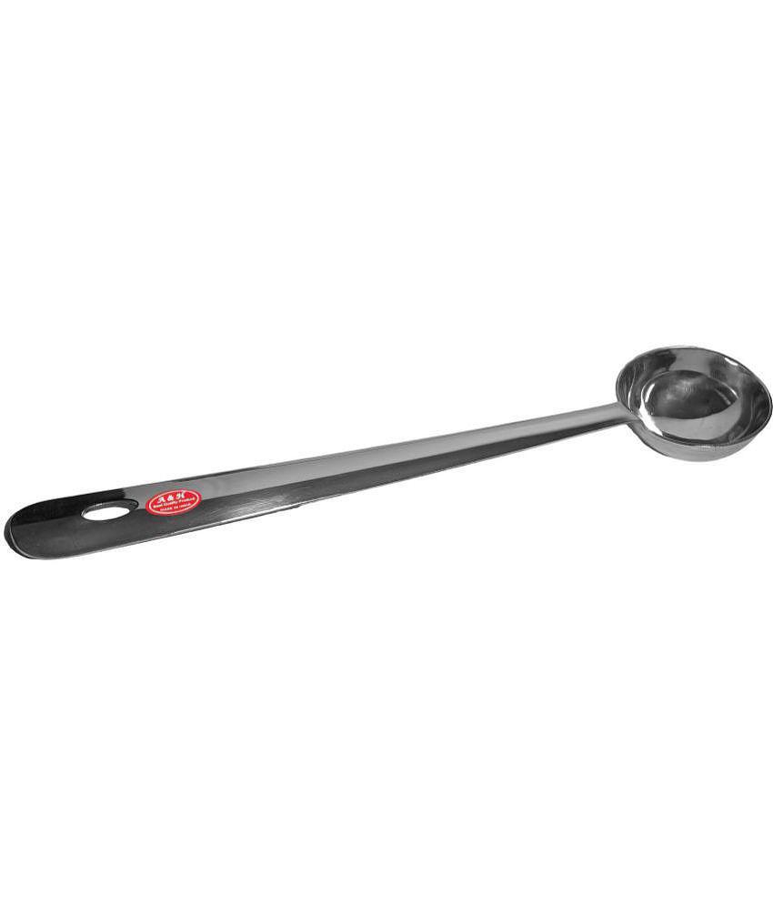 A & H ENTERPRISES - Steel Stainless Steel Serving Spoon ( Pack of 1 ) - Steel