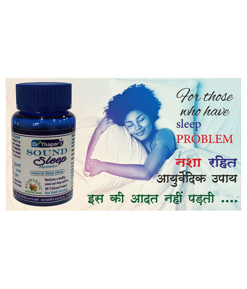 Sound Sleep FULLY SAFE HERBAL 50+10 FREE Capsule 500 mg