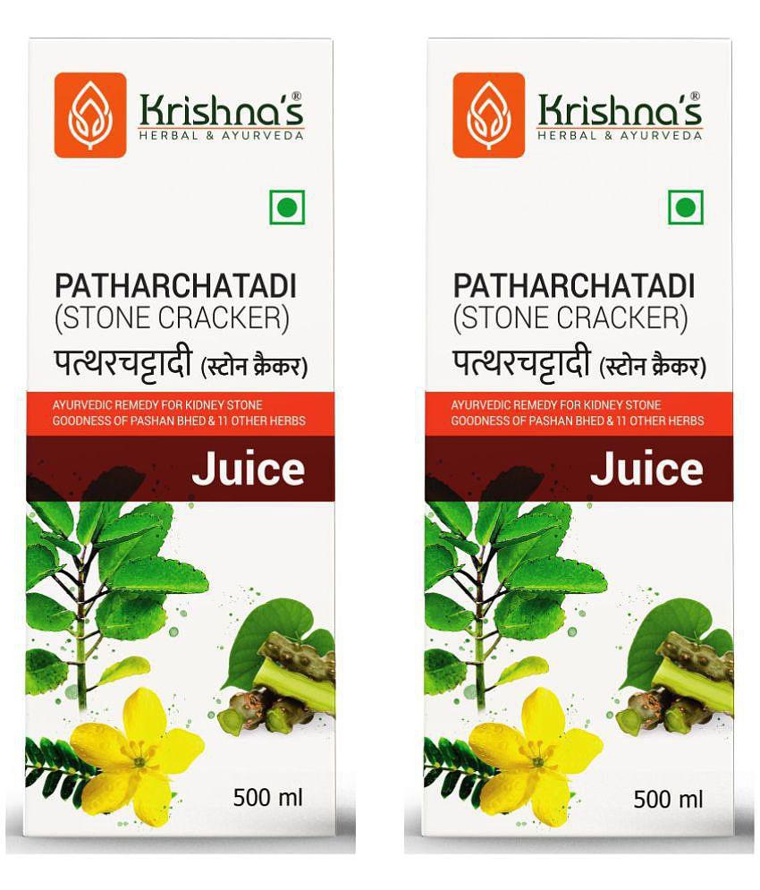 Krishna's Herbal & Ayurveda Patharchatadi Juice 500ml ( Pack of 2 )