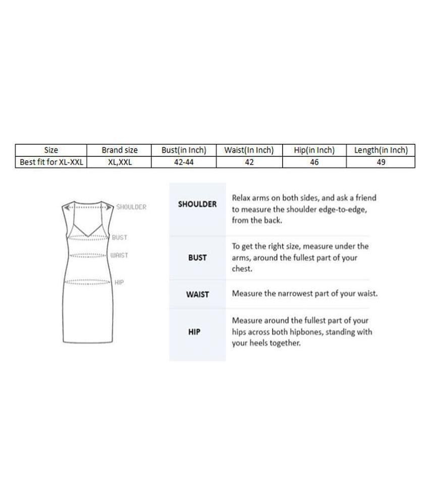 Modern Men Frionkandy Cotton Blue A- line Dress - 2XL 2025 at ShopCircuit | ONDC