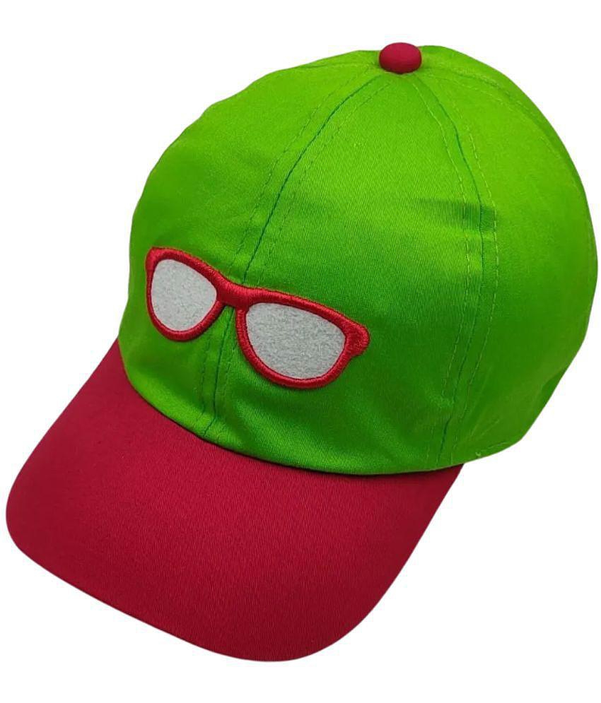 Exclusive Men Zacharias Boy's & Girl's Kids Cotton Cap_Green c-811 (1-6 Years) - None 2025 at Sh