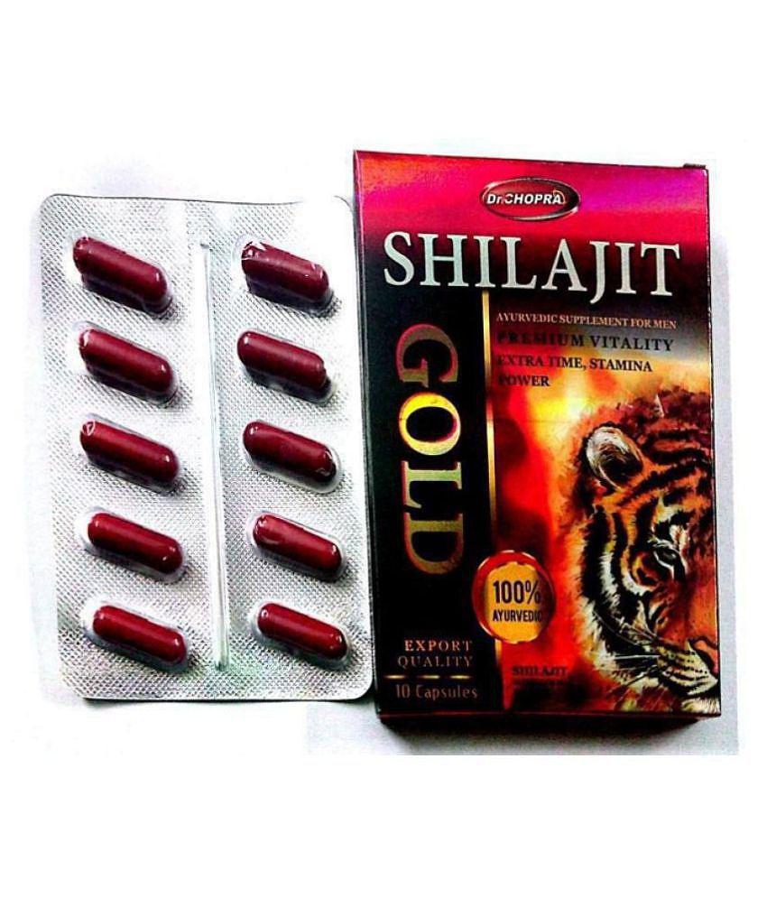 Dr.Chopra Ayurveda Pure and Natural Shilajit/Shilajeet Resin -30 Cap