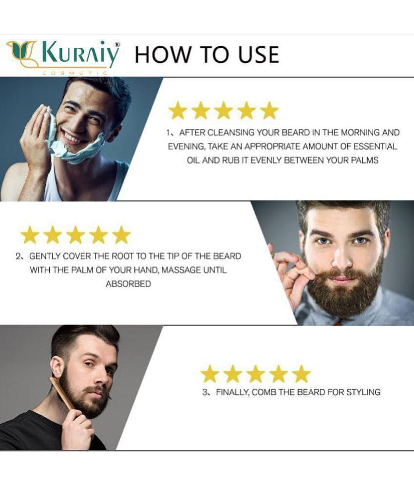 KURAIY - 50mL Volumizing Beard Oil ( Pack of 1 )