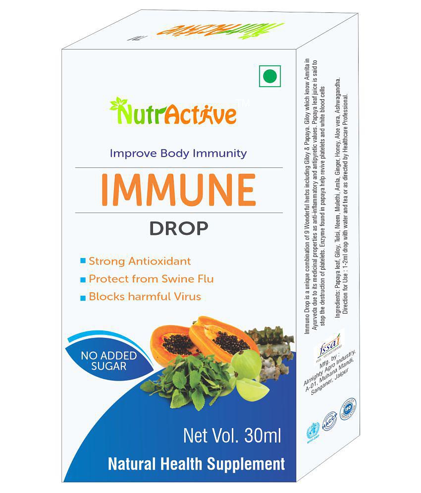 NutrActive Immune Drop 90 ml Vitamins Syrup