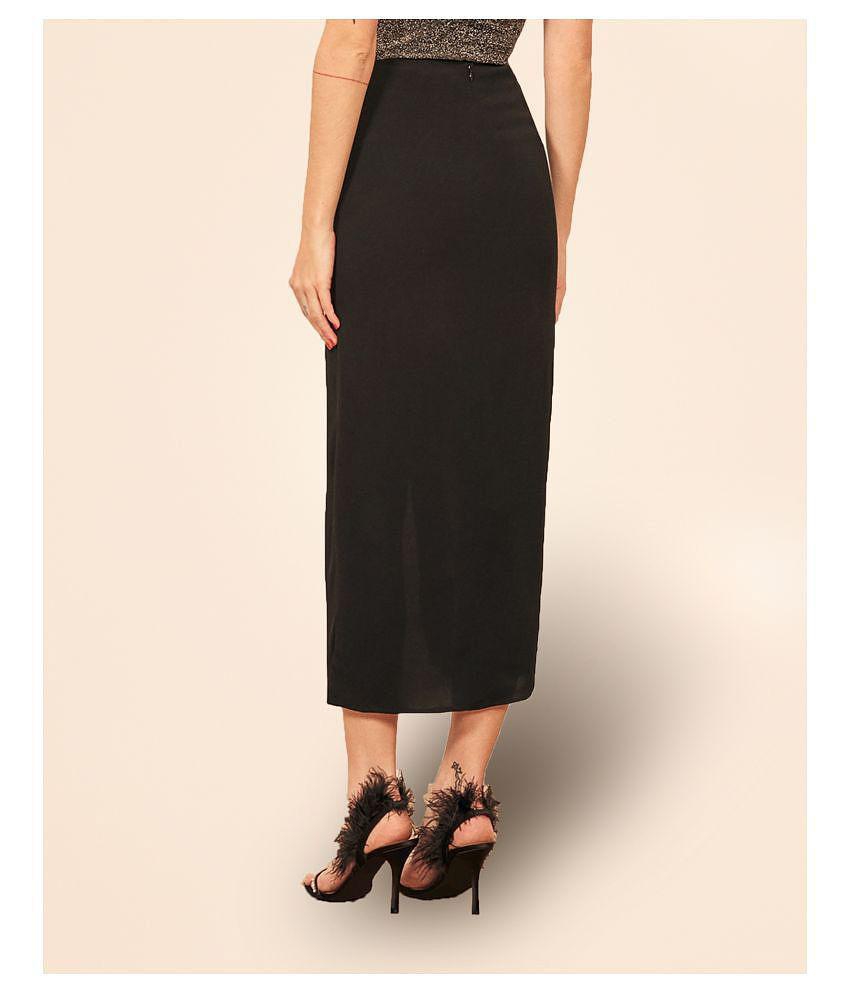 Best Men Addyvero Cotton Lycra Pencil Skirt - Black - 34 2025 at ShopCircuit | ONDC