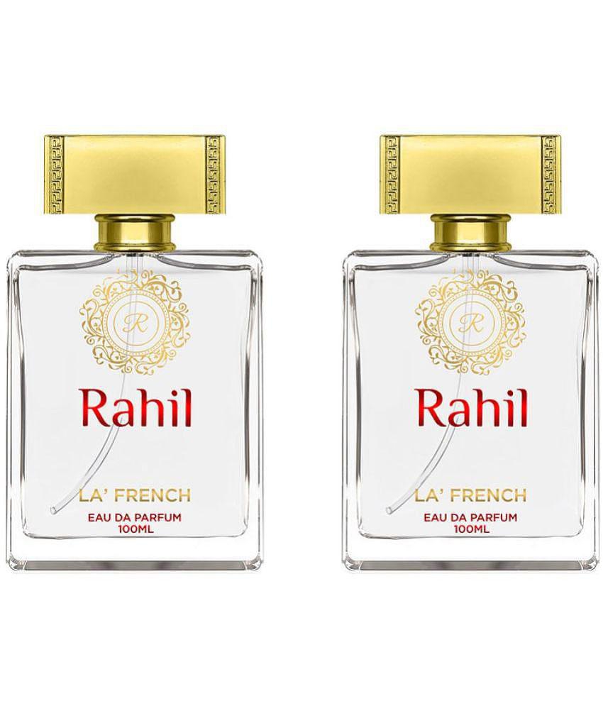 LA FRENCH Rahil Eau De Parfum (EDP) For Unisex 200ml ( Pack of 2 )