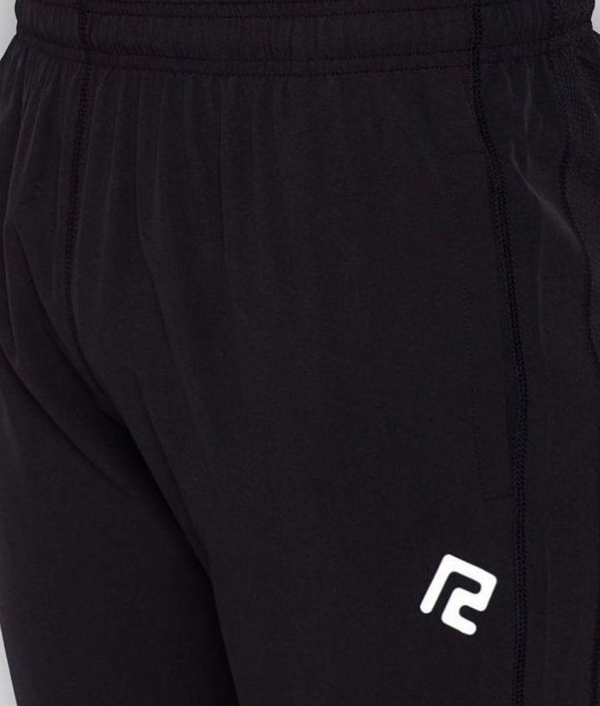 RANBOLT - Black Polyester Men's Trackpants ( Pack of 1 ) - XL