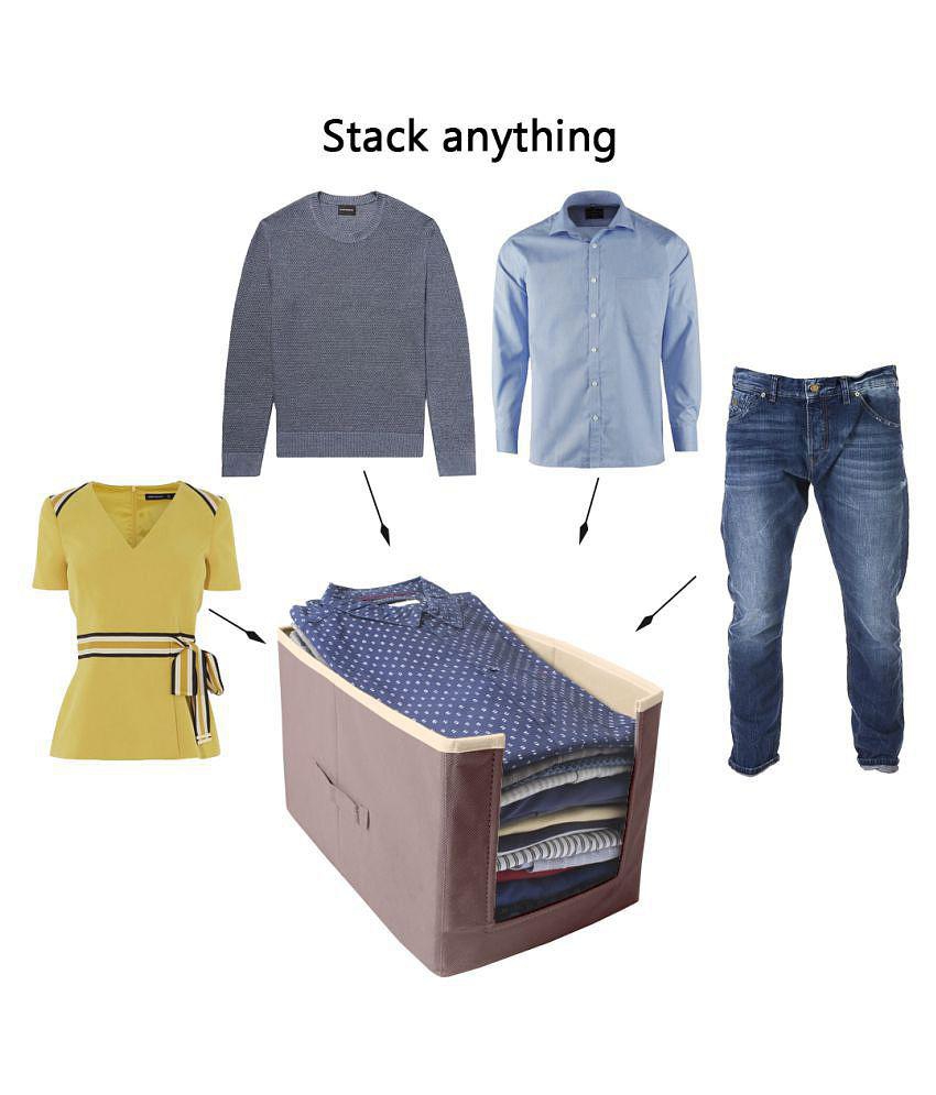 Elegant Men PrettyKrafts Shirt Stacker Closet Organizer - Shirts and Clothing Organizer - Exile 
