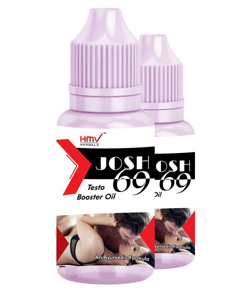 HMV Herbals JOSH 69 Massage Oil For Men Herbal Oil 40 ml Pack Of 2