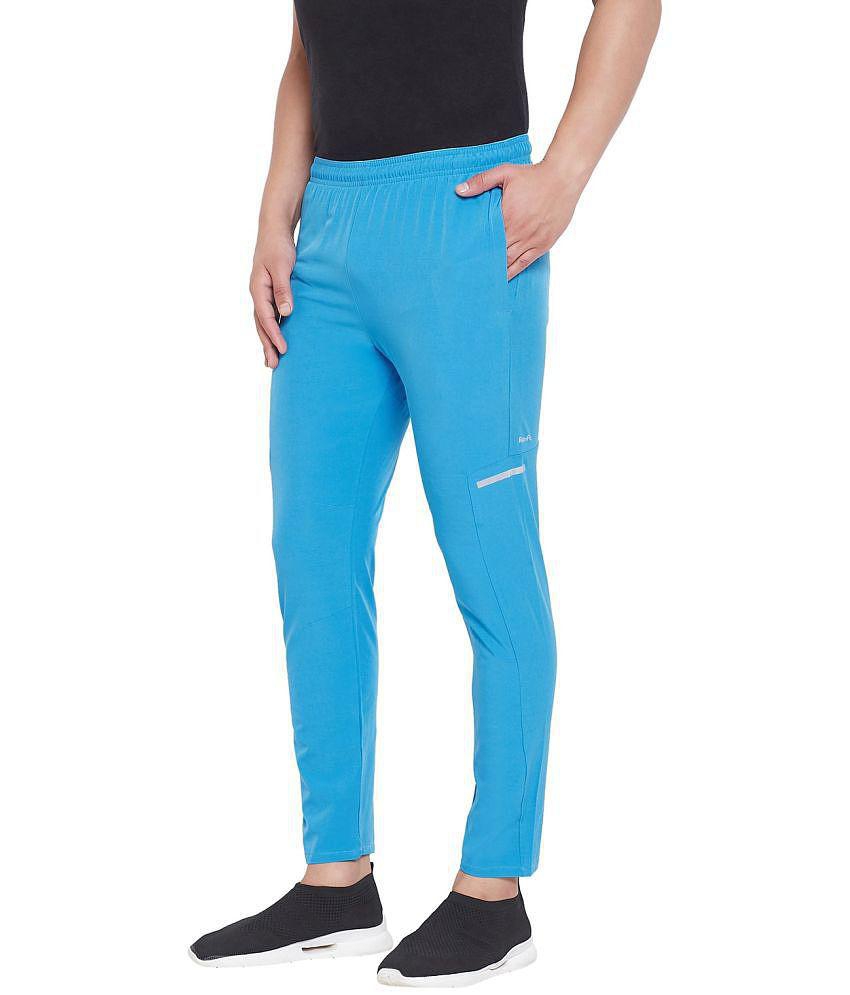 RANBOLT - Sky Blue Polyester Men's Trackpants ( Pack of 1 ) - XL, Sky Blue