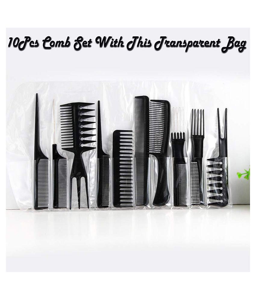 Chic Men Out of Box Black Casual Comb Clip - Black 2025 at ShopCircuit | ONDC