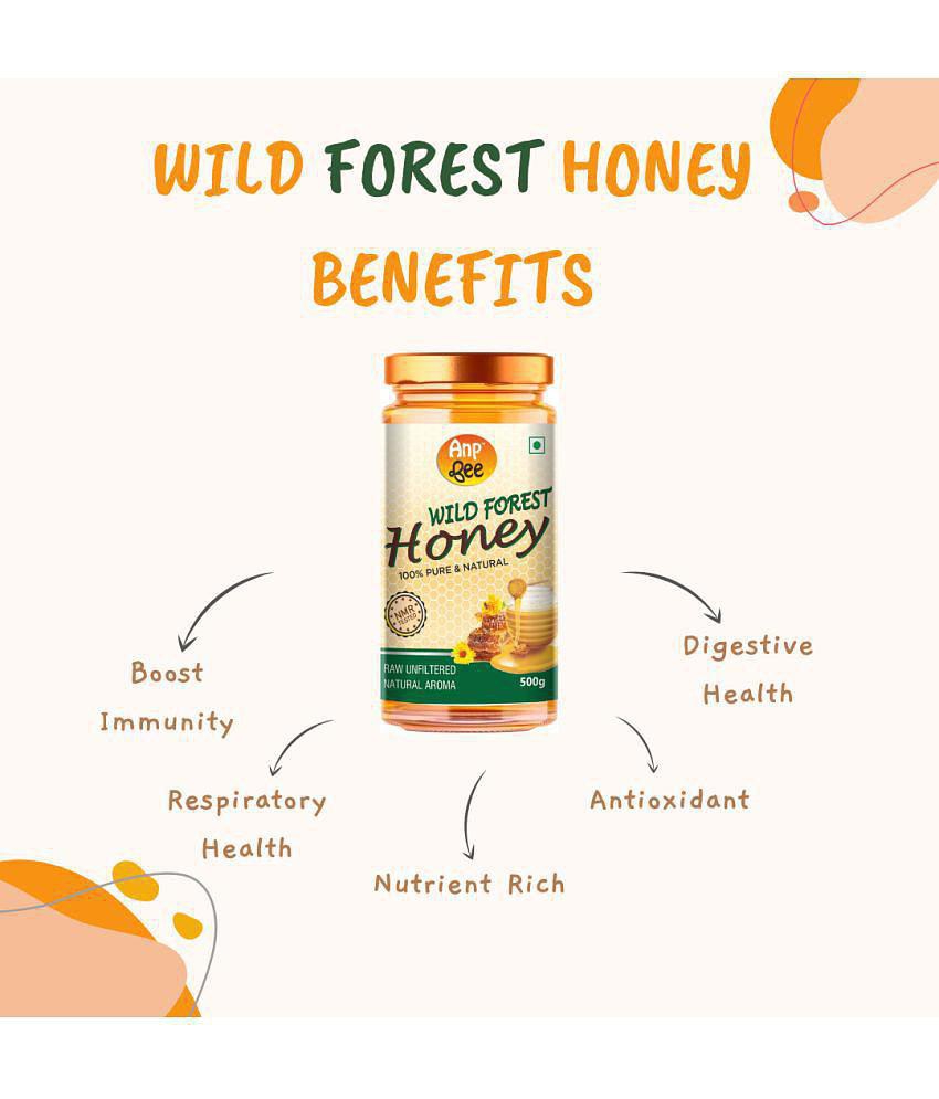 ANP BEE Honey Wild Forest Honey 500 g