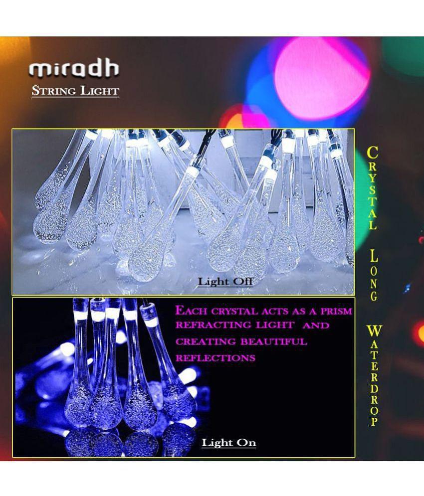 MIRADH - Blue 3Mtr String Light ( Pack of 1 ) - Blue