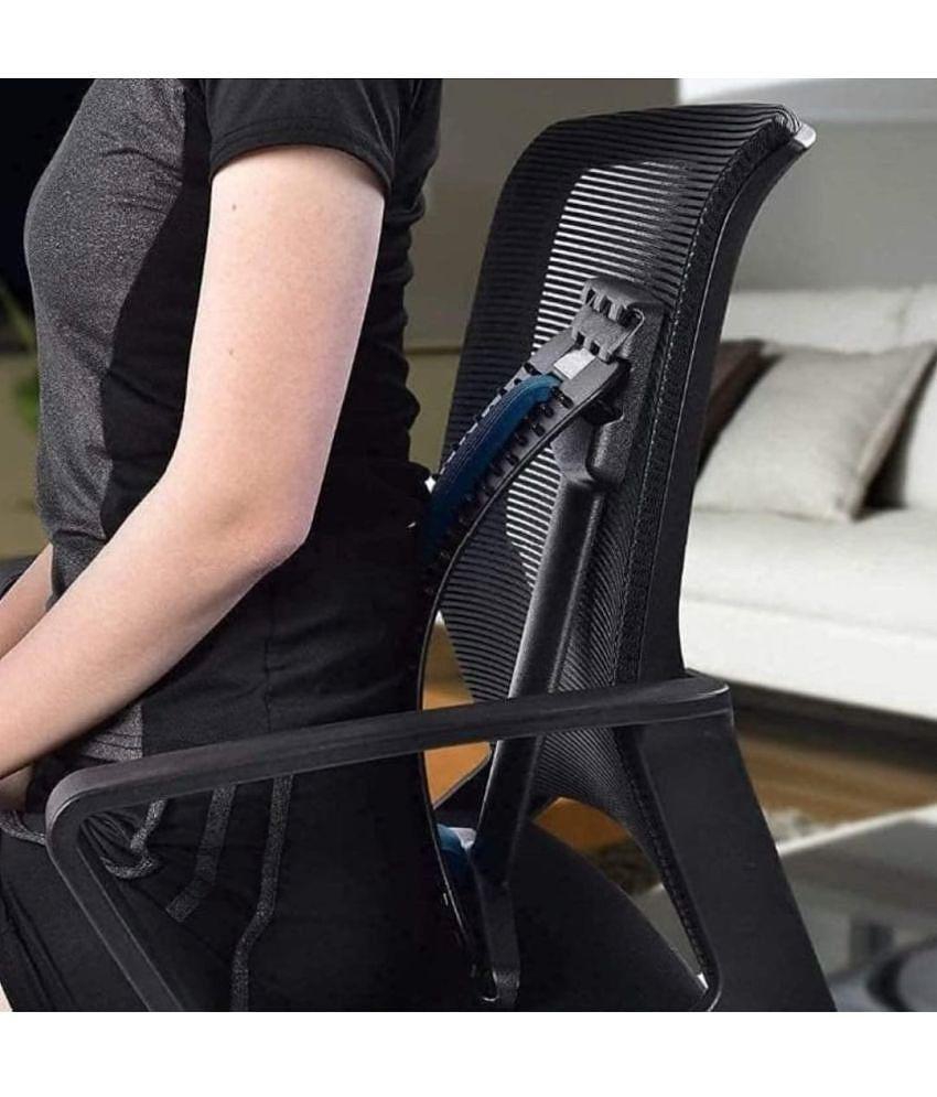 HSP ENTERPRISES Back Pain Relief Product Back Stretcher Spinal Back Relaxation Device Back Support For Lower & Upper Muscle Pain Relief Back Massager For Bed Chair & Car - Multi Color