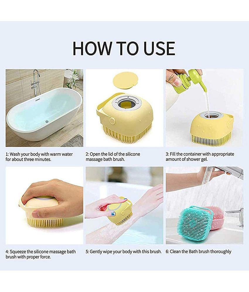 TISYAA - Bath Silicon Scrubber Belt bathroom accessories