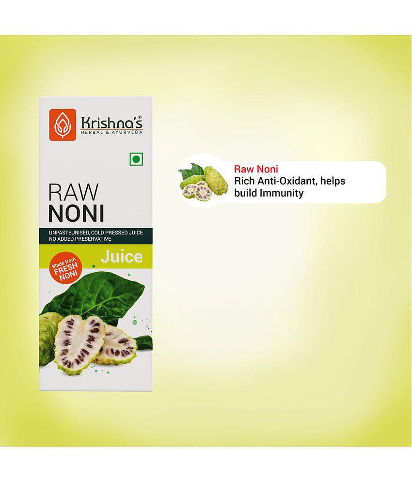 Krishna's Herbal & Ayurveda Raw Noni Juice 1000ml