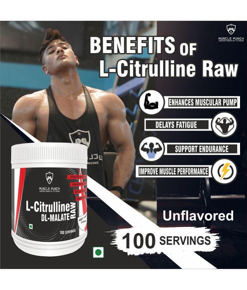 Muscle Punch Muscle Punch | Citrulline Raw |  200 gm 240 gm Powder