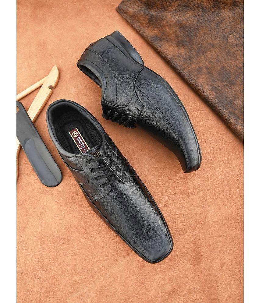 Chic Men Enrich Field - Black Men's Derby Formal Shoes - None 2025 at ShopCircuit | ONDC