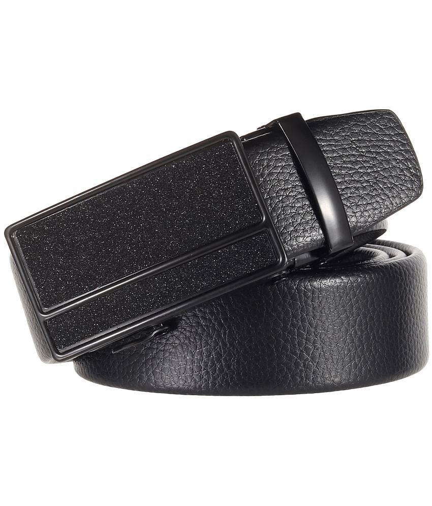 Premium Men Zacharias - Black Canvas Men's Formal Belt ( Pack of 1 ) - None 2025 at ShopCircuit 