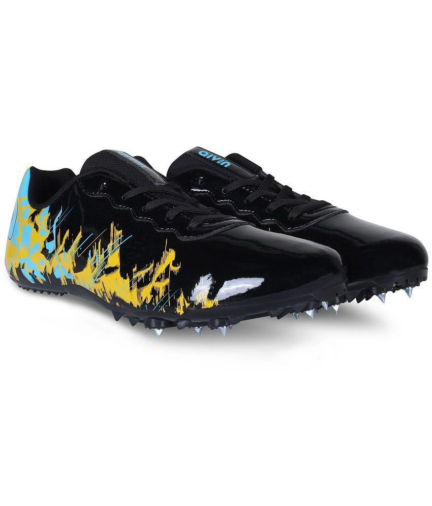 Top Men Aivin Black Mens Sports Running Shoes - None 2025 at ShopCircuit | ONDC